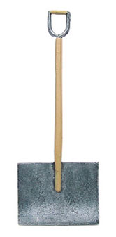 Dollhouse Miniature Snow Shovel